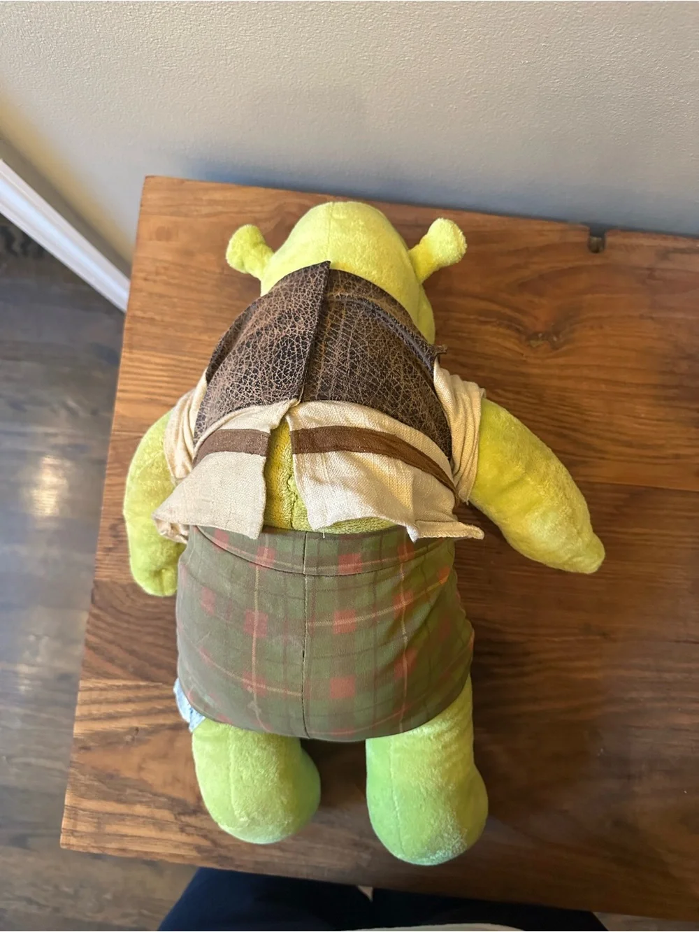 Build-A-Bear Green Plush with Camouflage Vest